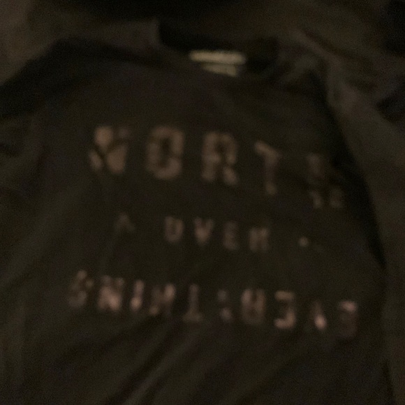 Mitchell & Ness LS Black “North Over Everything” Shirt - Picture 1 of 4